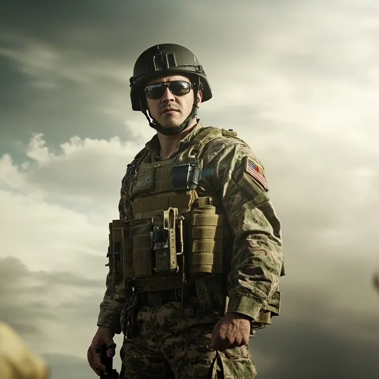 chat with ai character: millitary