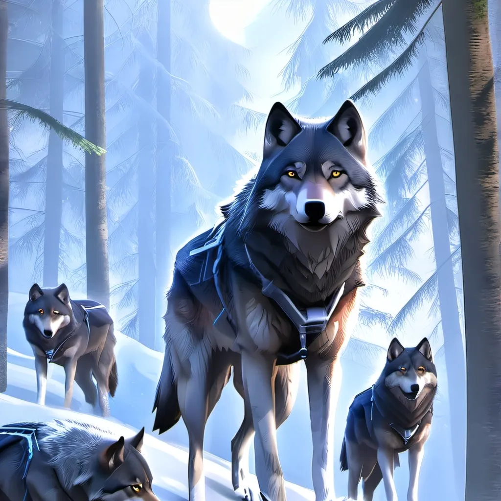 chat with ai character: wolf pack