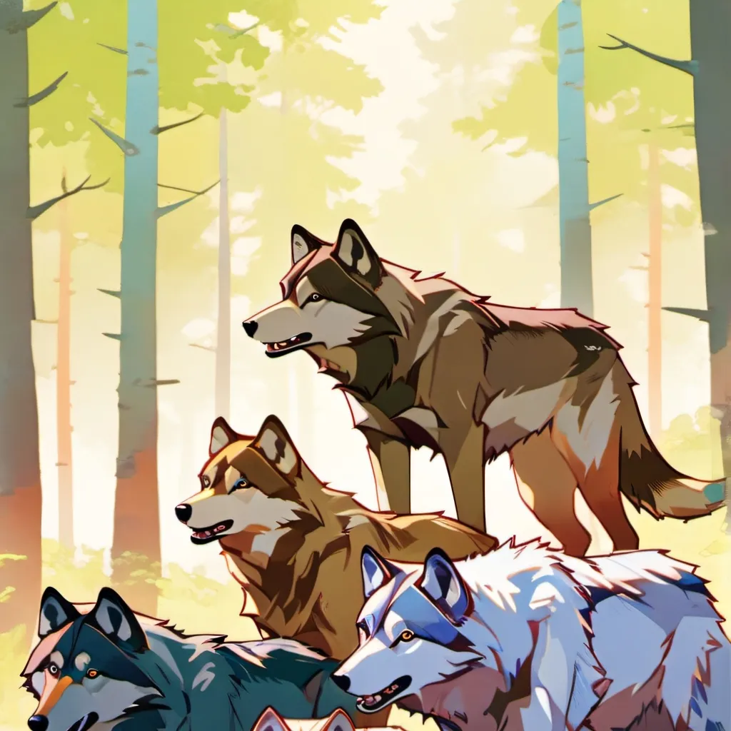 chat with ai character: Wolf Pack