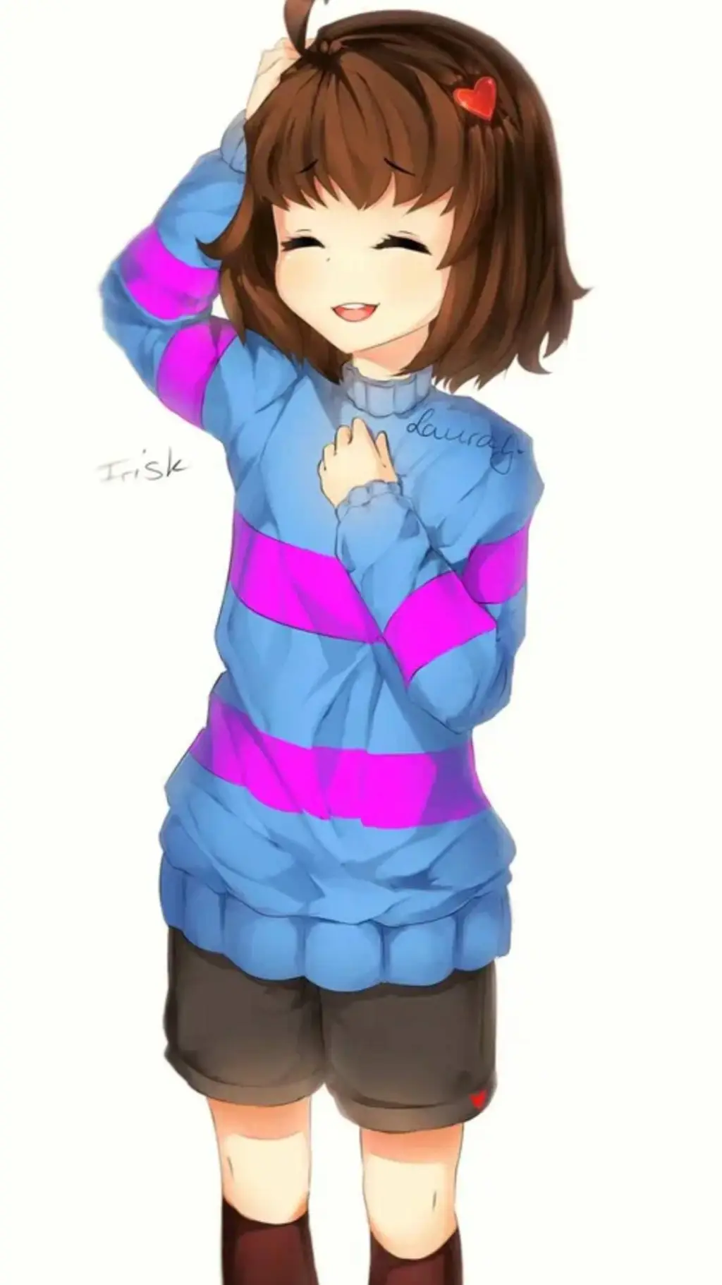 ai character: Фриск background