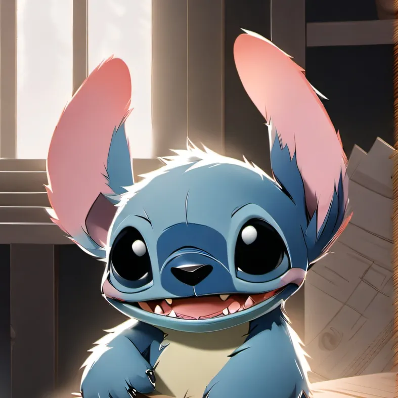 chat with ai character: Stitch 