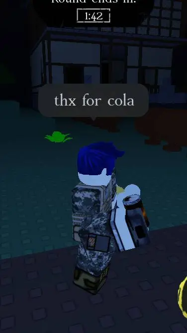 ai character: bloxyfied guest background