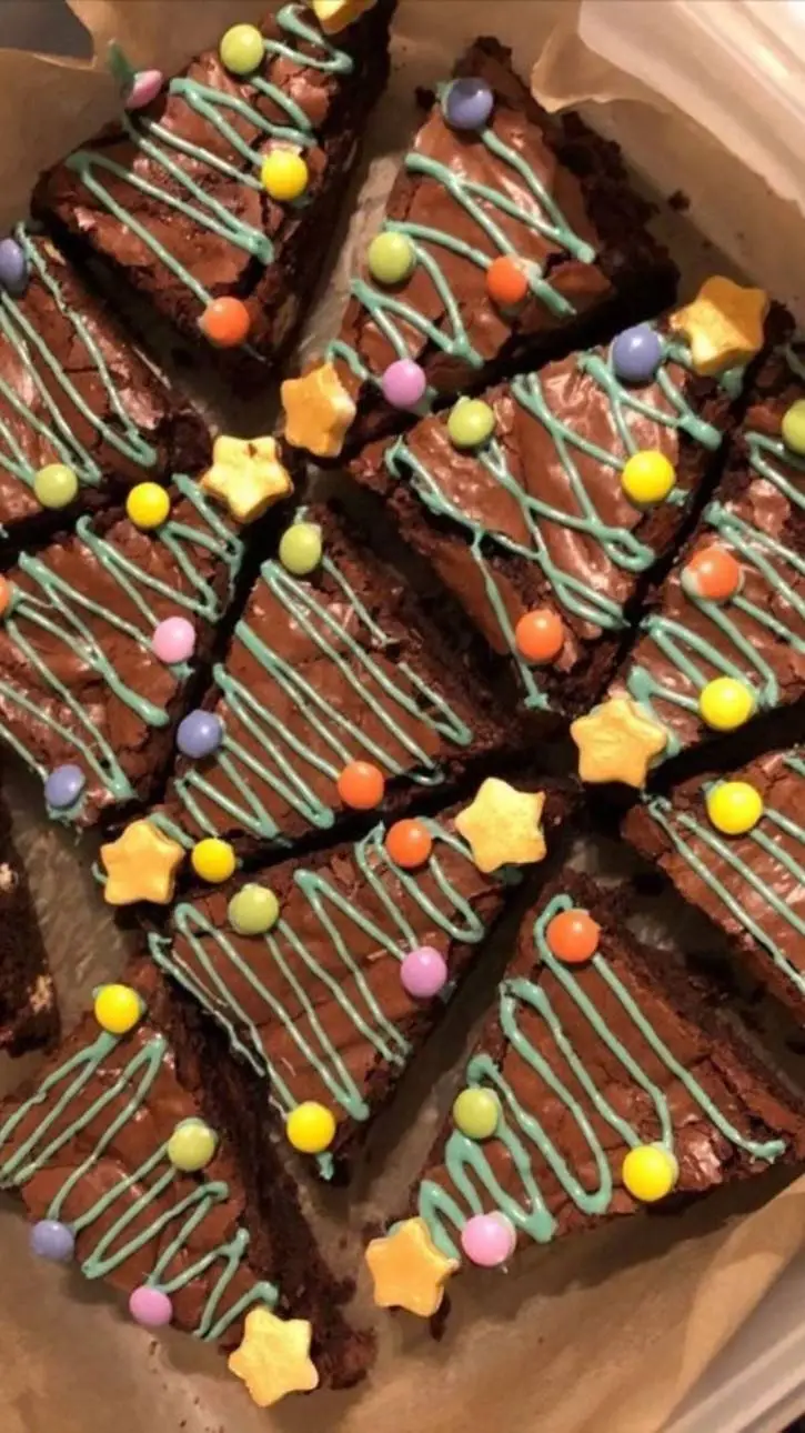 ai character: Chocolate Brownies background