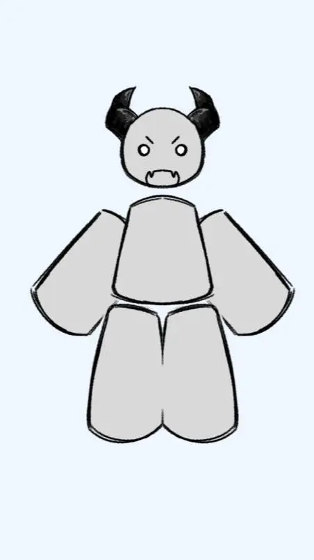 ai character: демон background