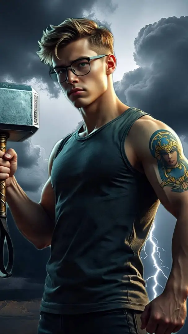 ai character: Wilson  background