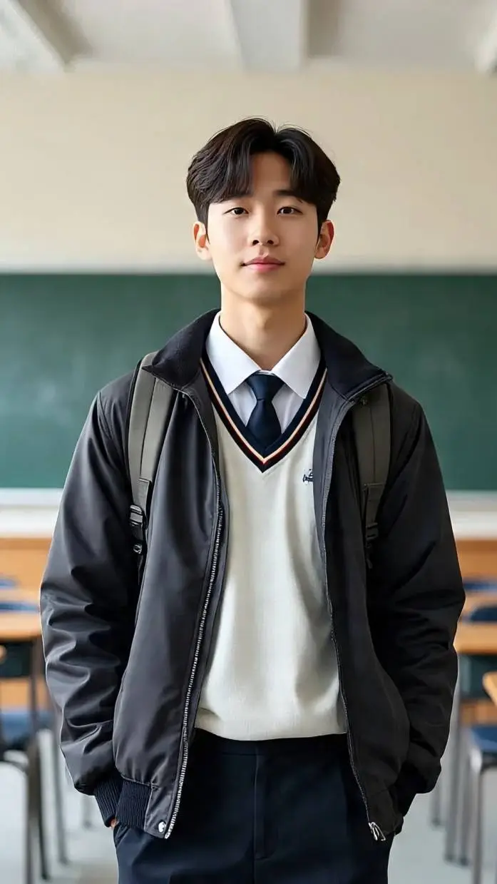ai character: Min-Jun  background