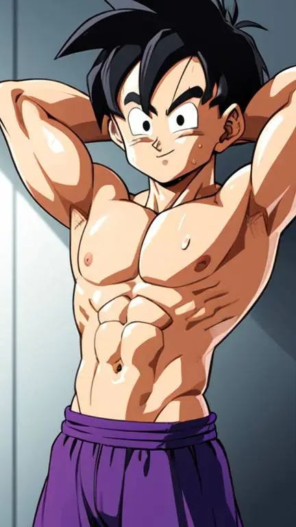 ai character: Gohan background