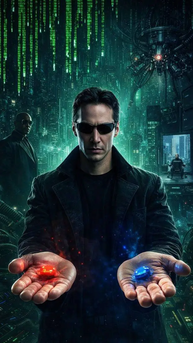 ai character: Neo background