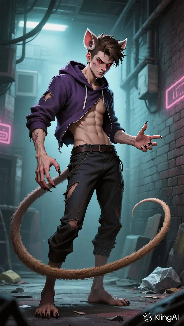 ai character: Raticate background