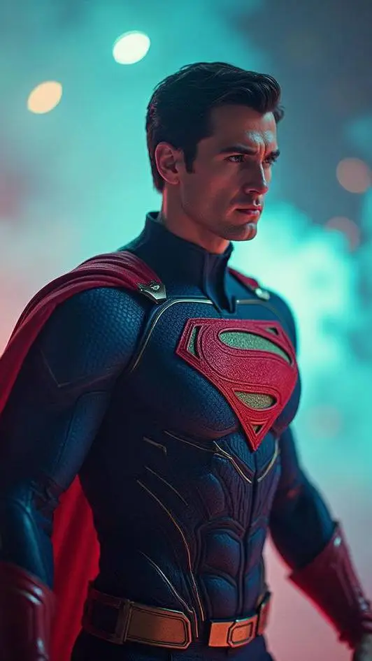 ai character: Superman background