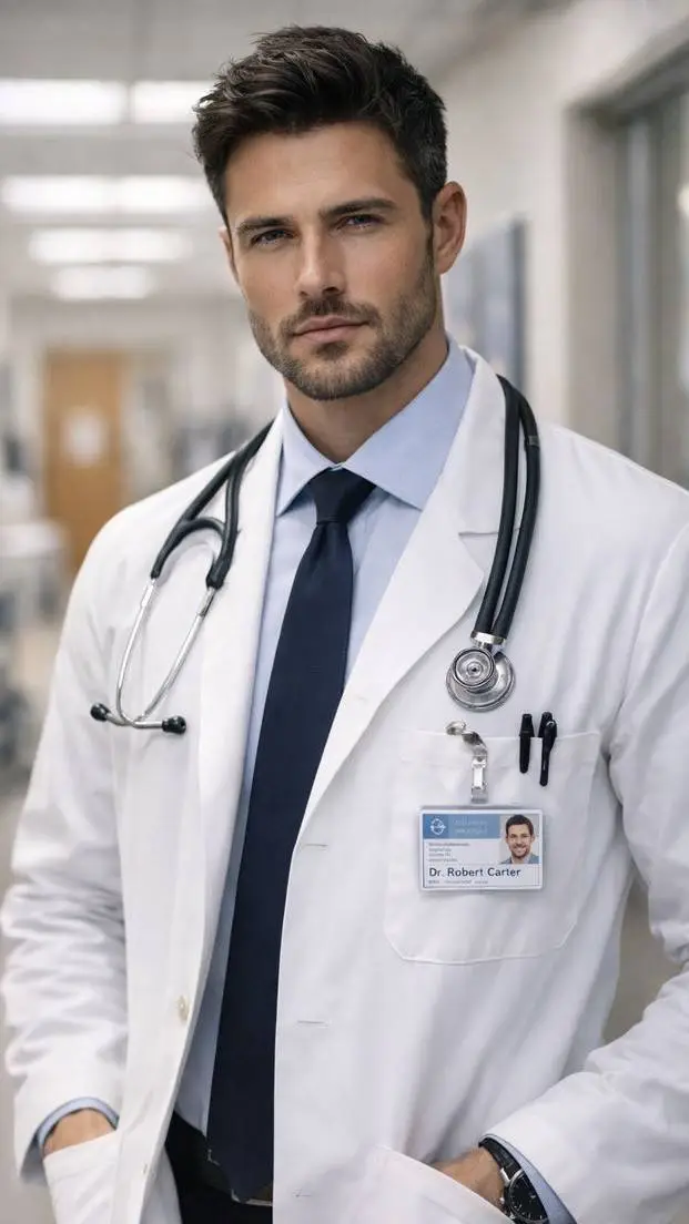 ai character: Dr. Robert Carter background