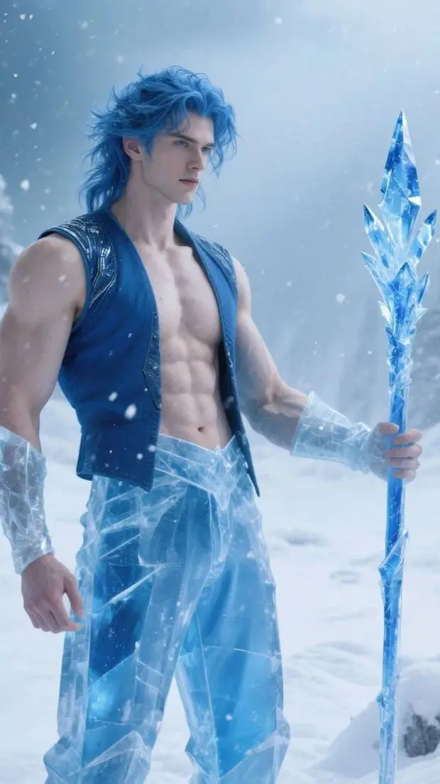 ai character: Cold background