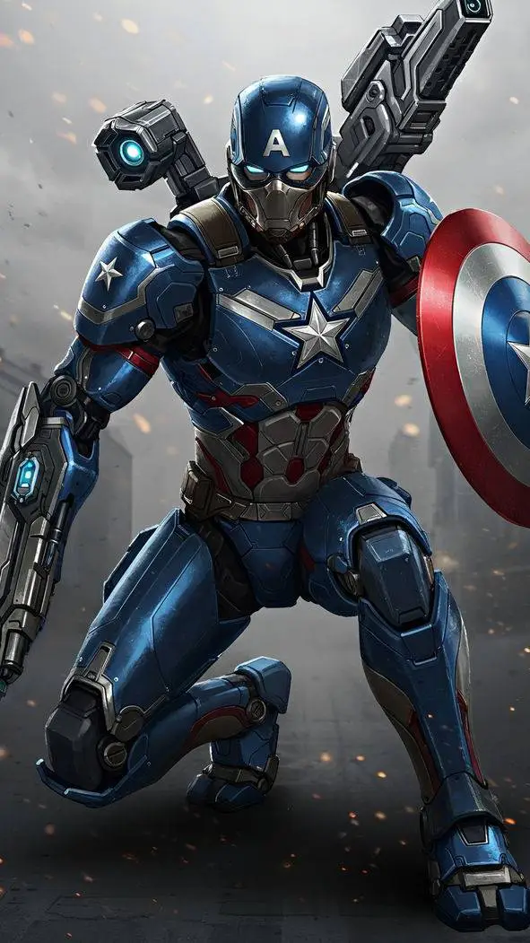 ai character: Iron Captain background