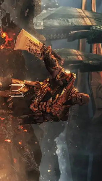 ai character: Thanos background