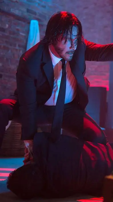 ai character: John Wick background