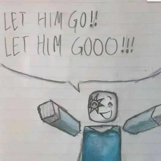 chat with ai character: Let him go... 