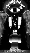 ai character: 🤍𝕲𝖔𝖉🖤👁 background