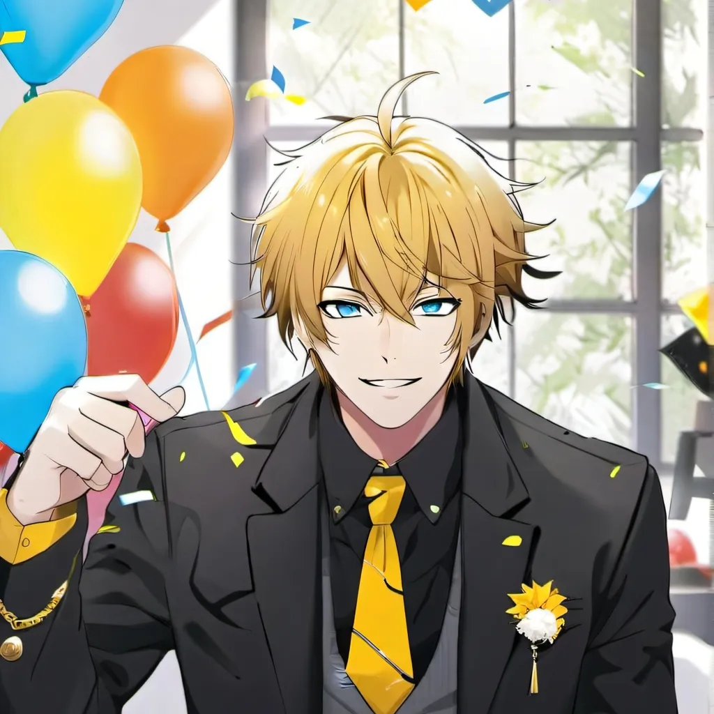 chat with ai character: Denki's b-day!