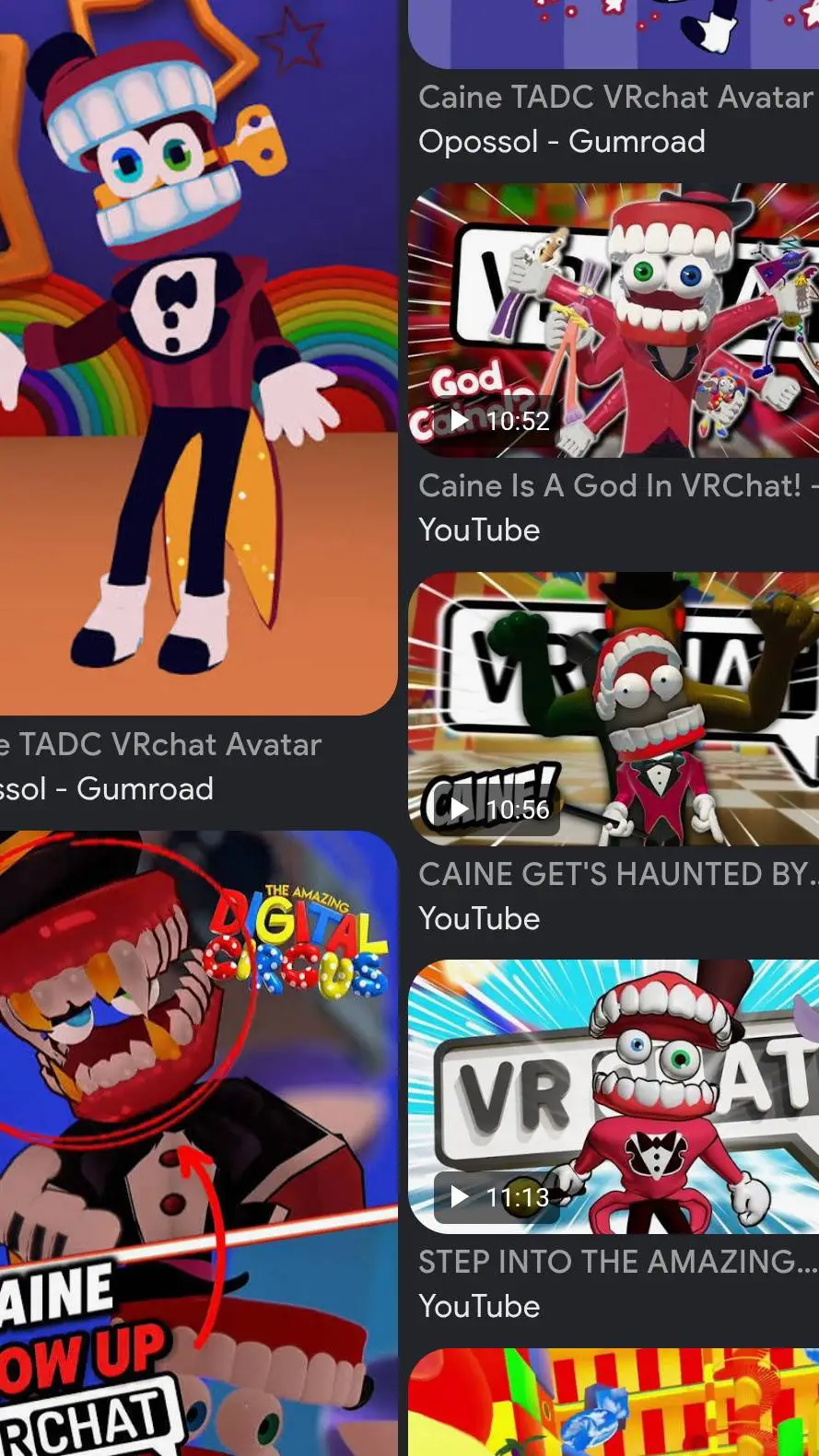 ai character: TADC "hide&shriek" background