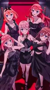 ai character: las quintillizas  background