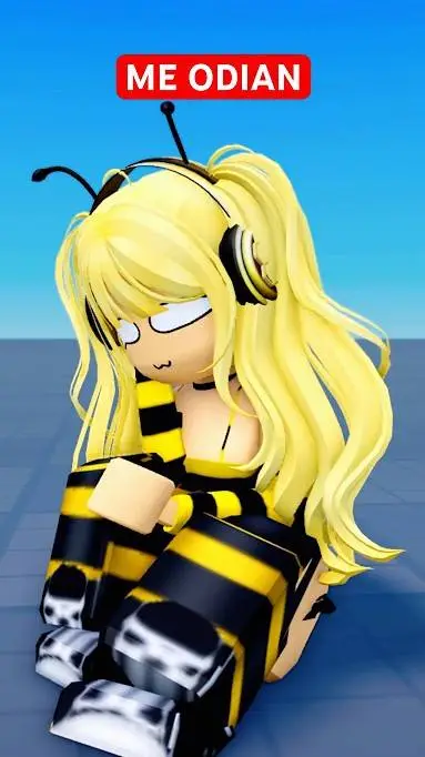 ai character: mero bee  background