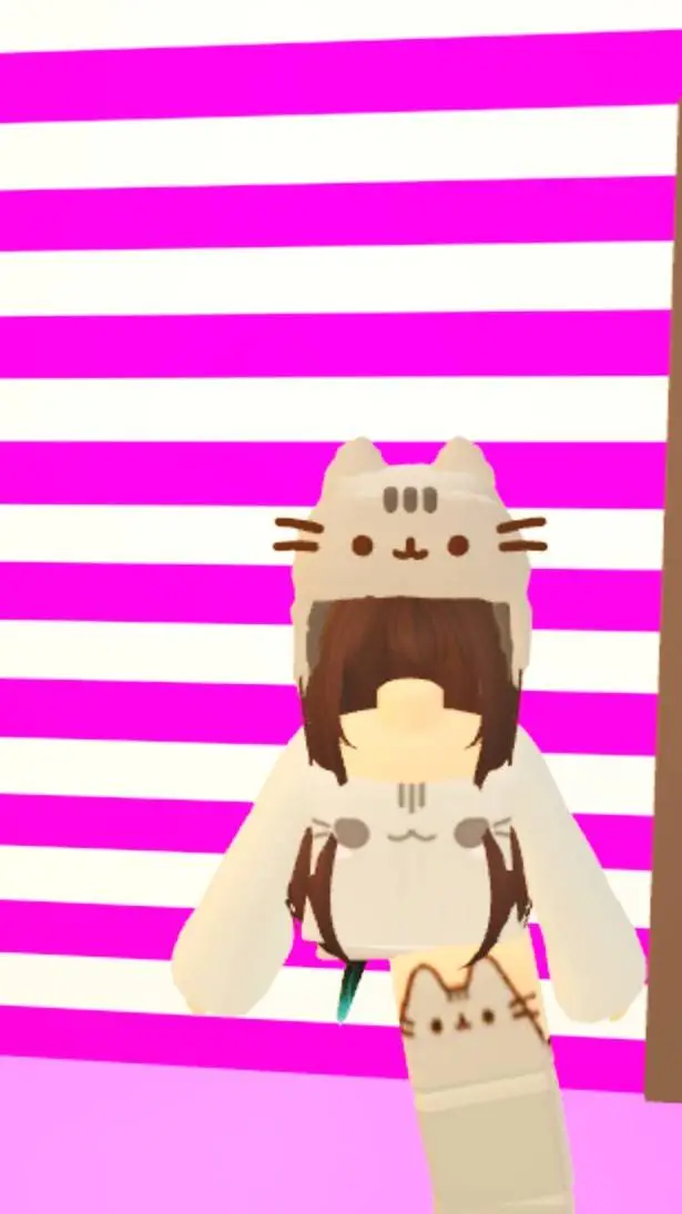 ai character: Pusheen background