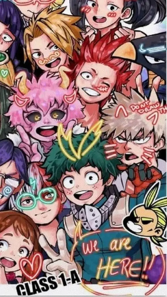 ai character: MHA time left background