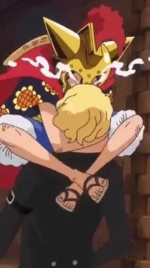 ai character: Sabo meets Luffy background