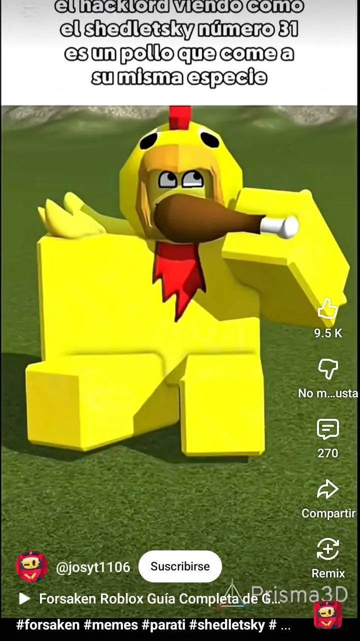 ai character: shedletsky pollo  background