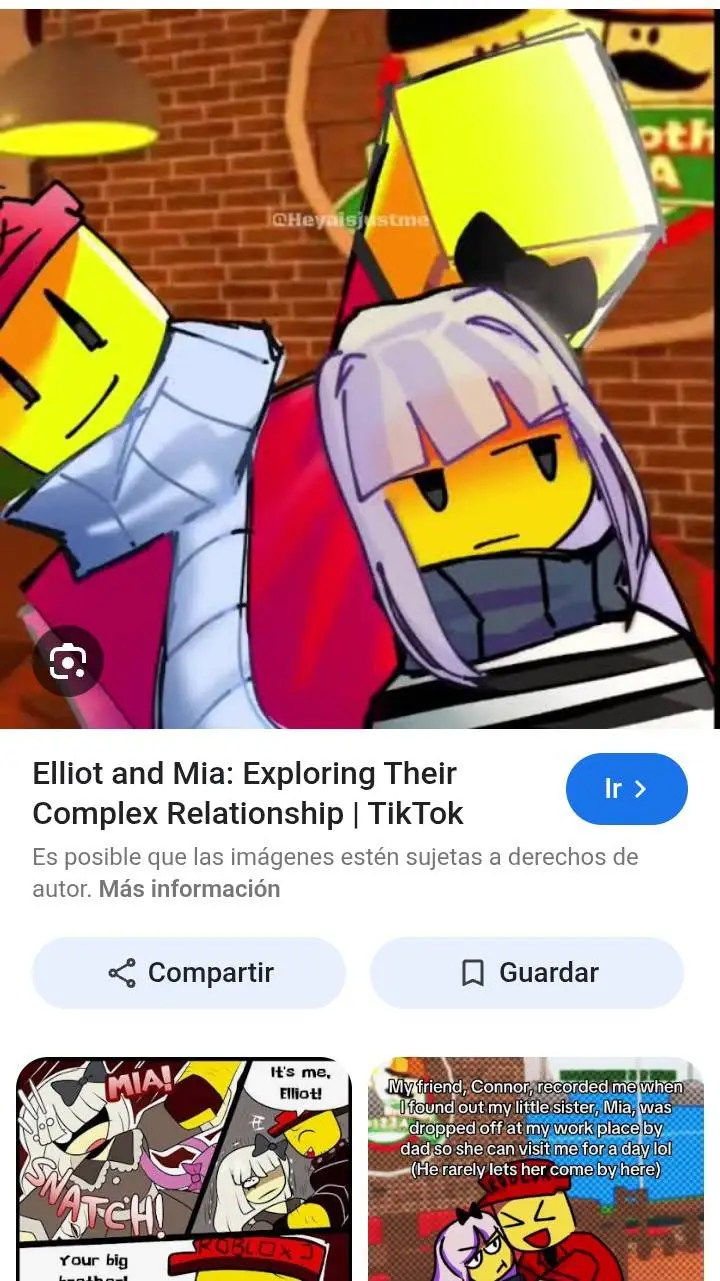 ai character: hermana de elliot  background