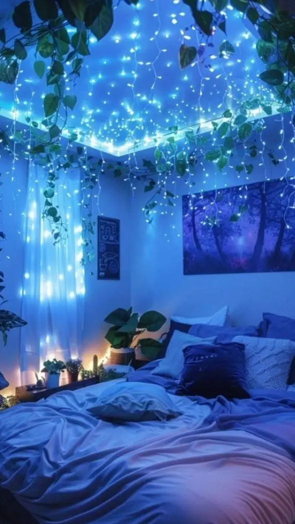 ai character: Sleepover background