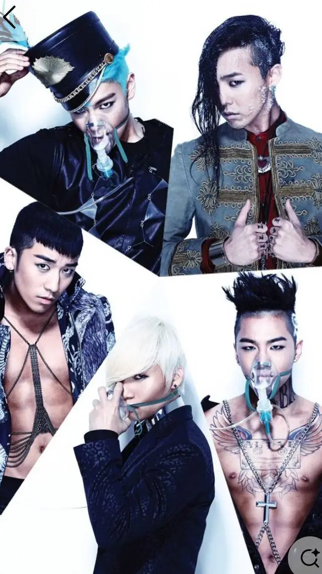 ai character: BIGBANG background