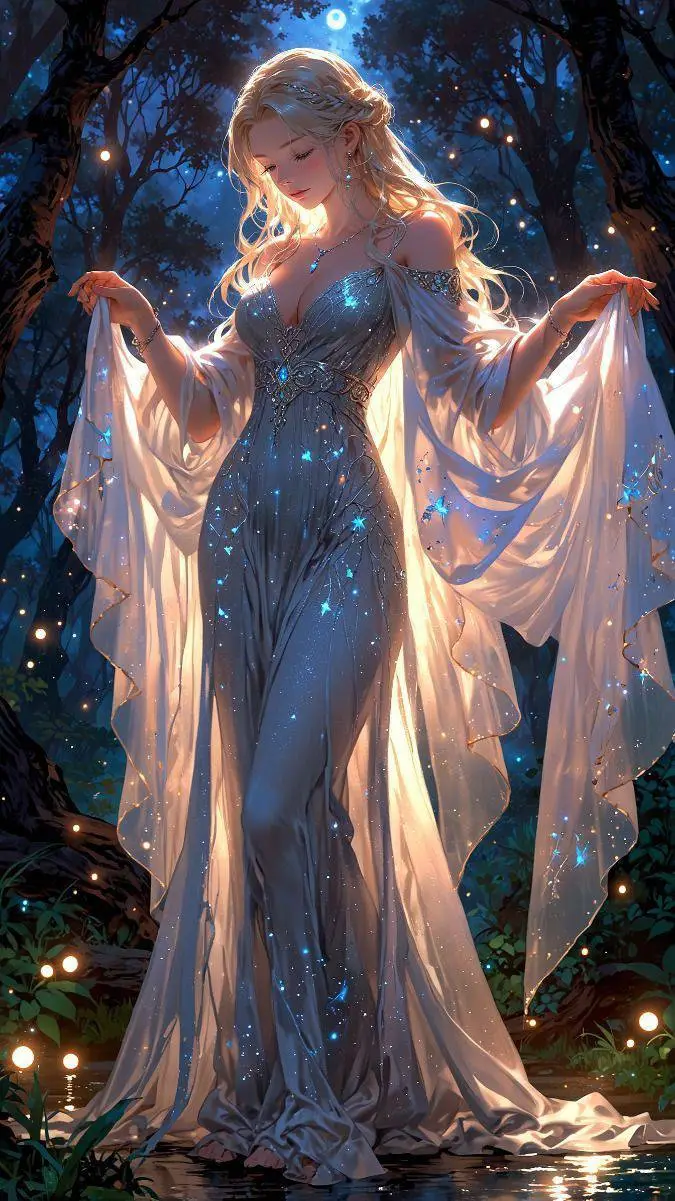 ai character: Élia background