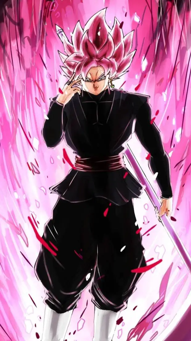 ai character: Black Goku background
