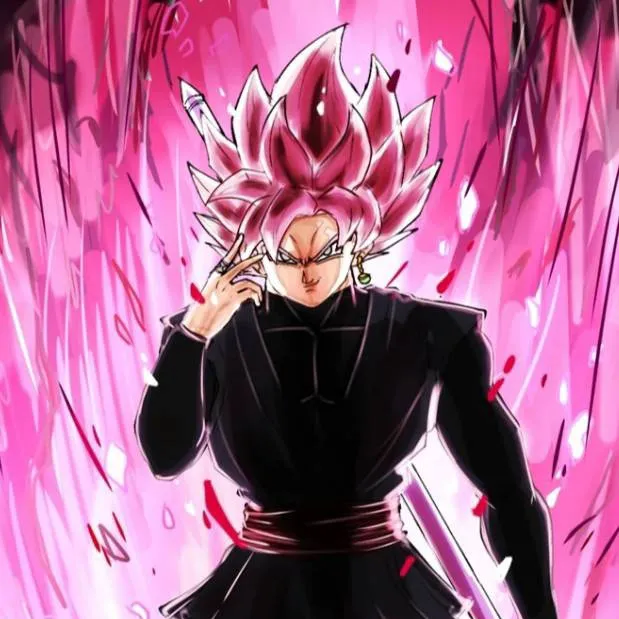 chat with ai character: Black Goku