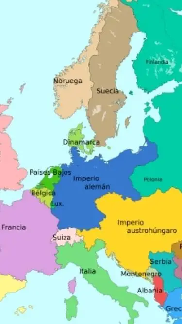 ai character: Europa WW1 background