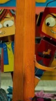 ai character: puerto papel background