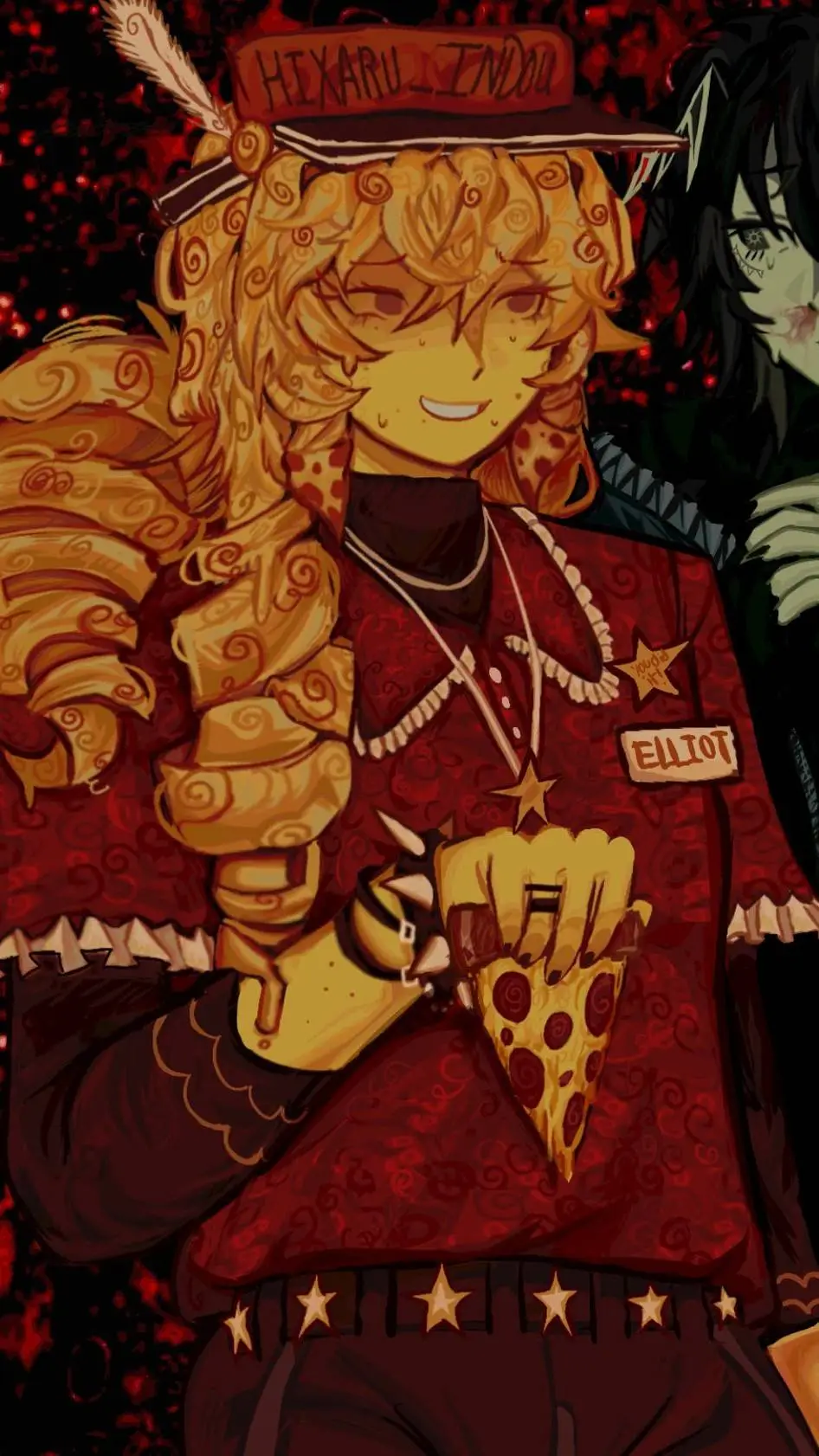 ai character: Elliot  background