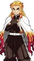 ai character: Rengoku [trend] background