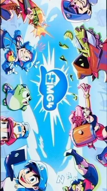 ai character: smg4 x papupanas😉🎀 background