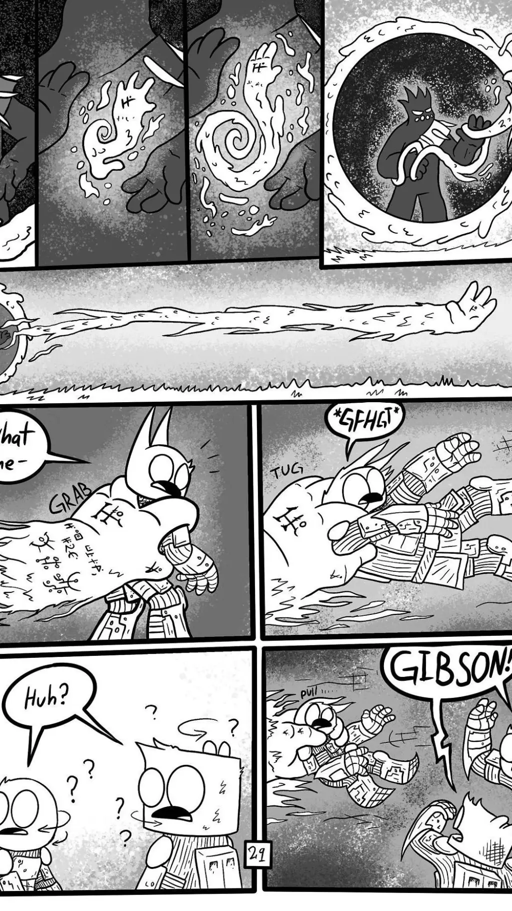 ai character: gibthom the game!! background