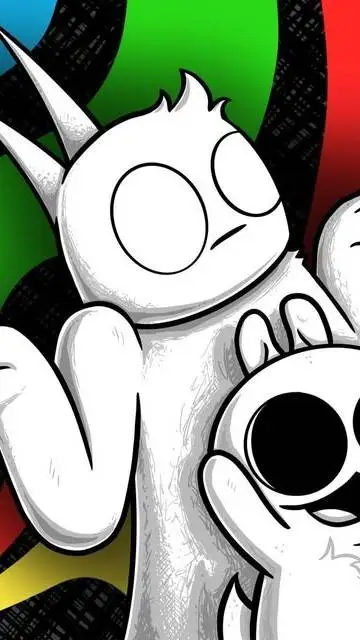 ai character: gib x you differen background