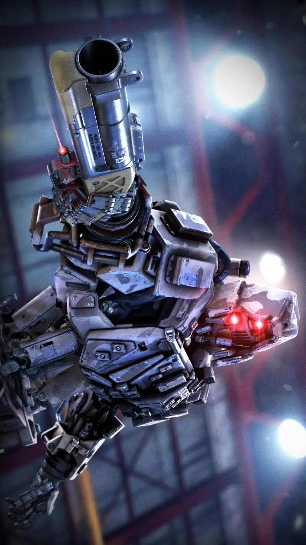 ai character: EWR-115 "Reaper" background