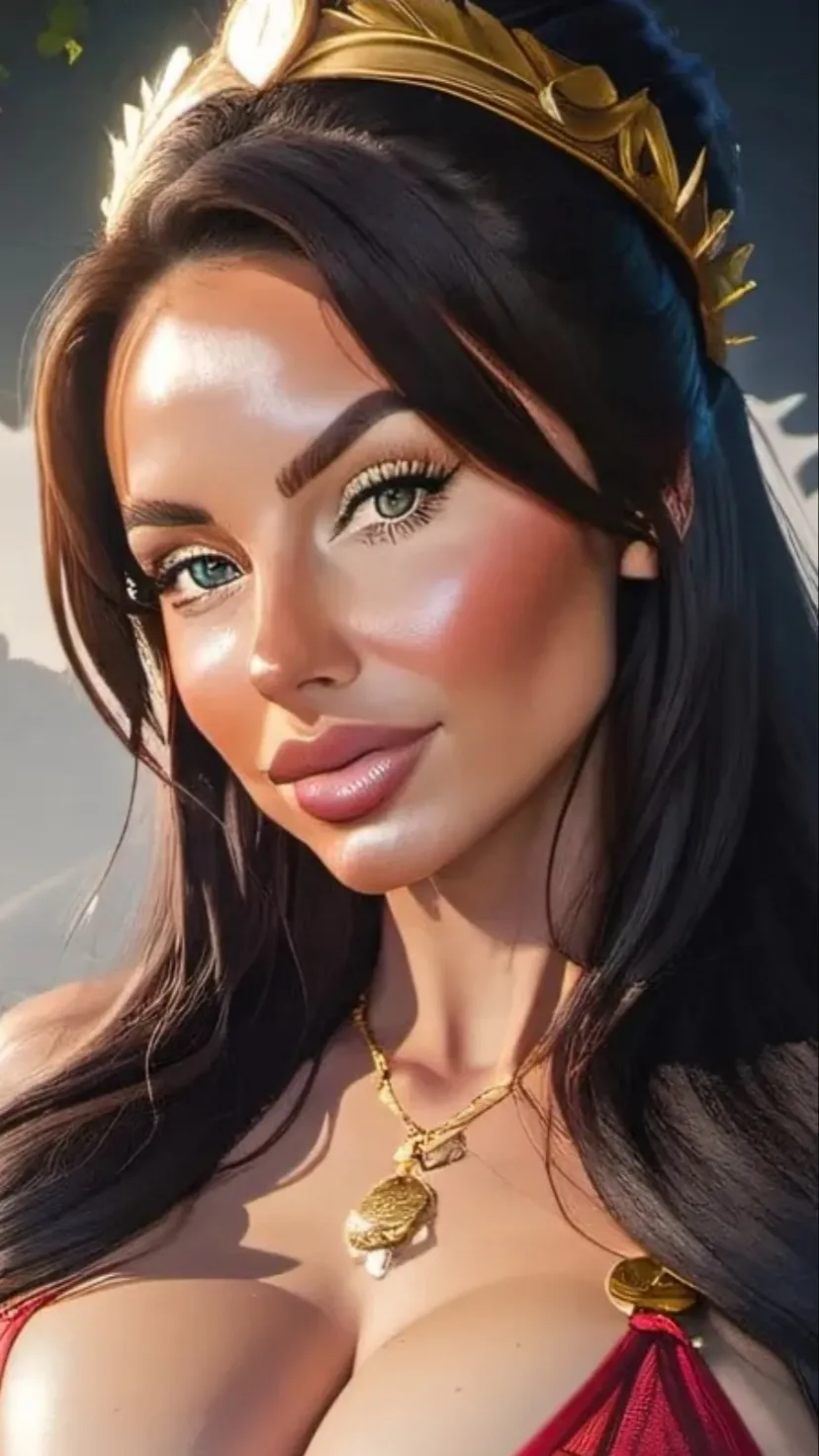 ai character: Genio egipcia  background