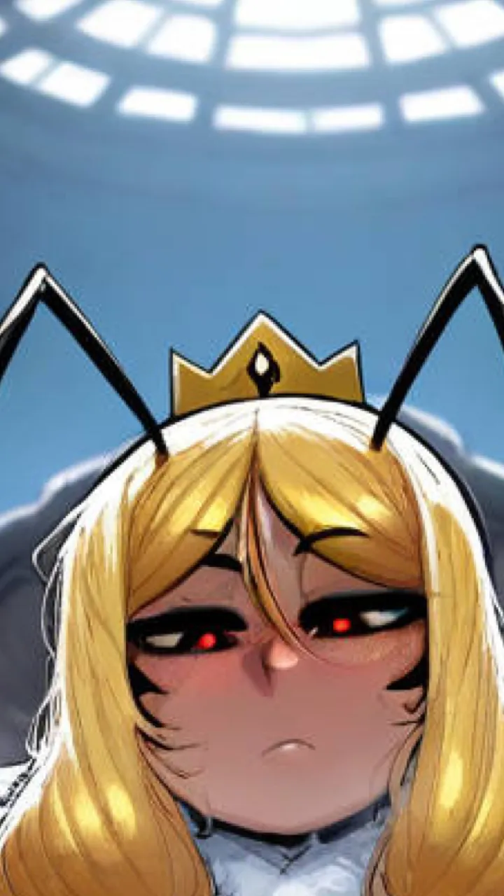 ai character: Reina abeja  background