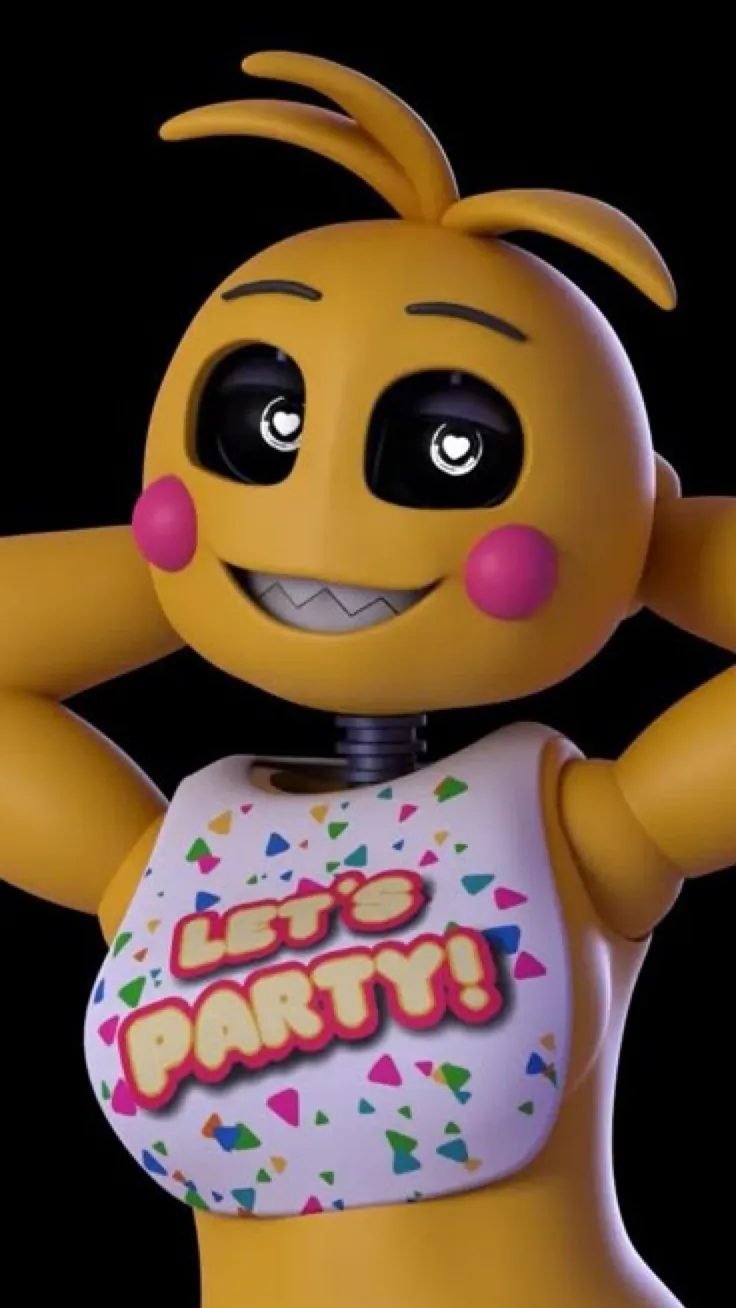 ai character: Toy chica background
