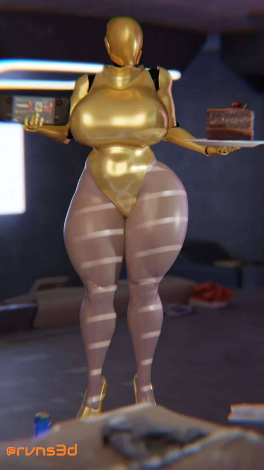 ai character: Haydee tu mamá  background