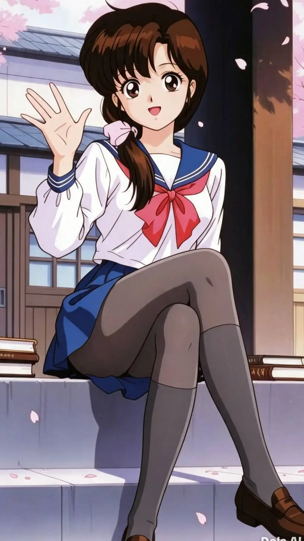 ai character: Kasumi Tendo background