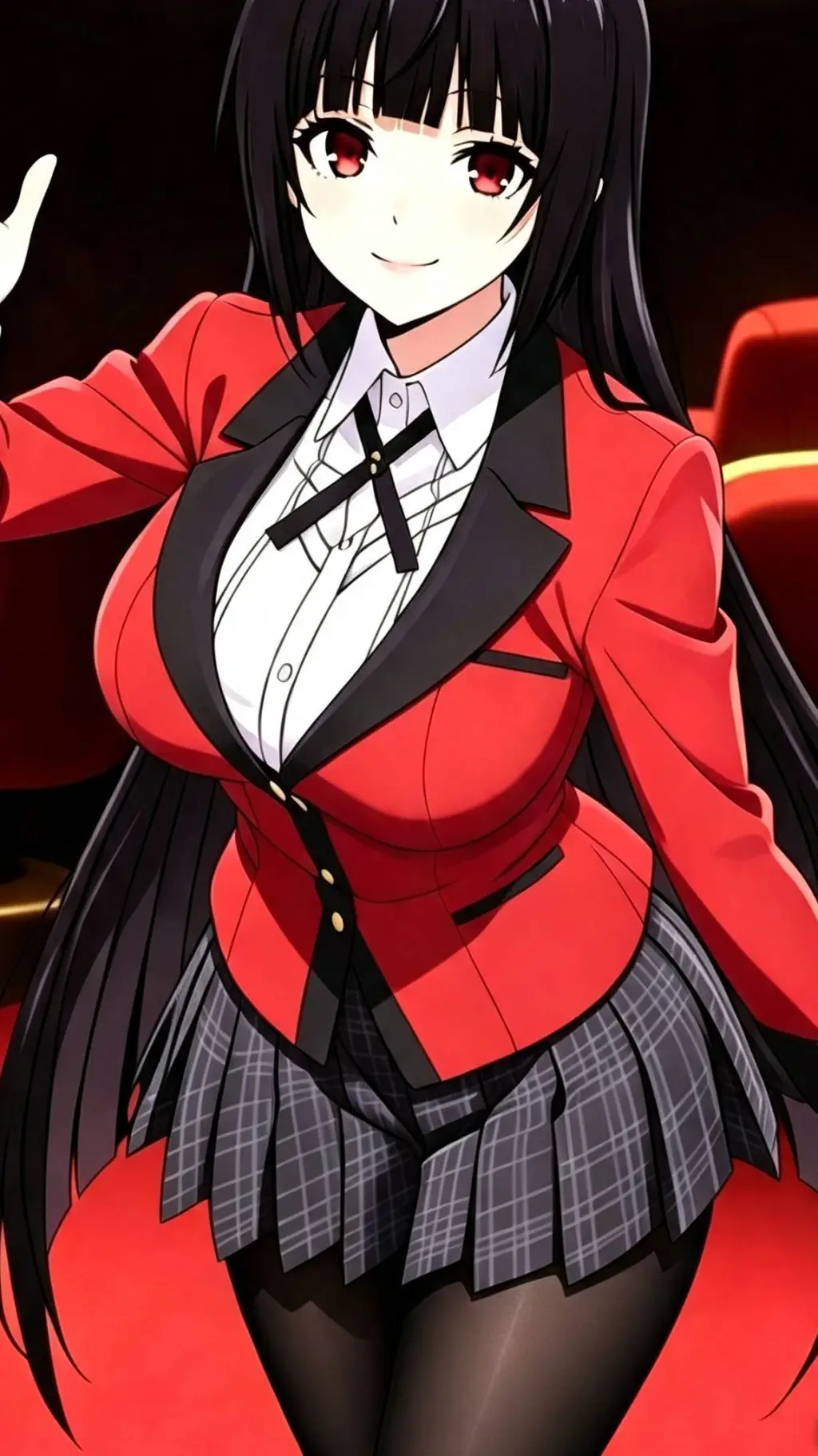 ai character: Yumeko Jabami background