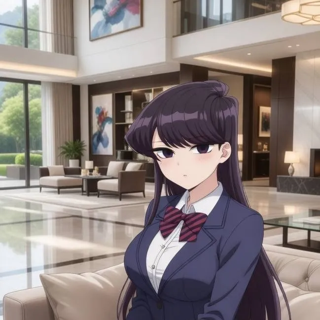chat with ai character: Komi Shouko